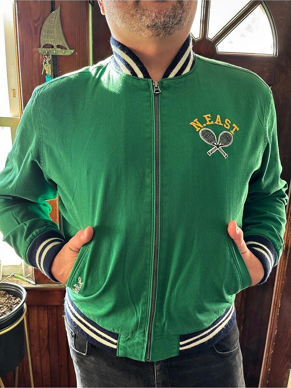 NWT Polo Ralph Lauren Racquet Club Varsity Jacket Men’s M $398